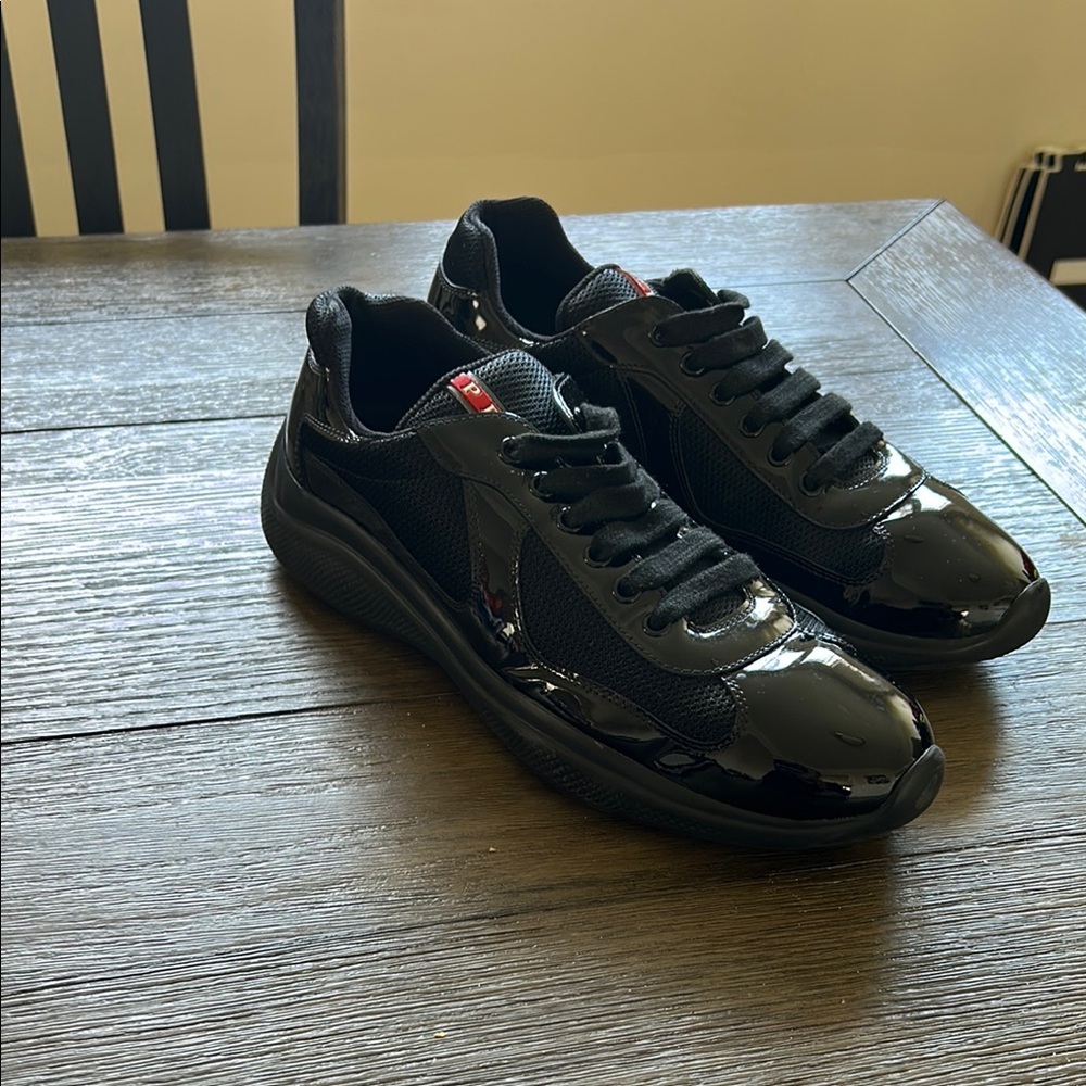 Prada Men's Black Sneakers - Picture 3 of 4